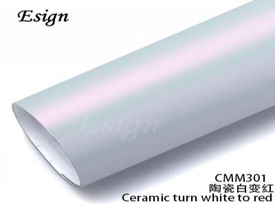 Ceramic turn white to red
