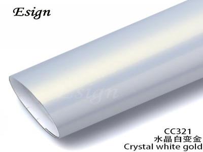 Crystal white gold