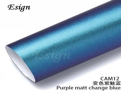Purple Matt Change Blue 