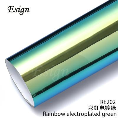 Rainbow Electroplated Green